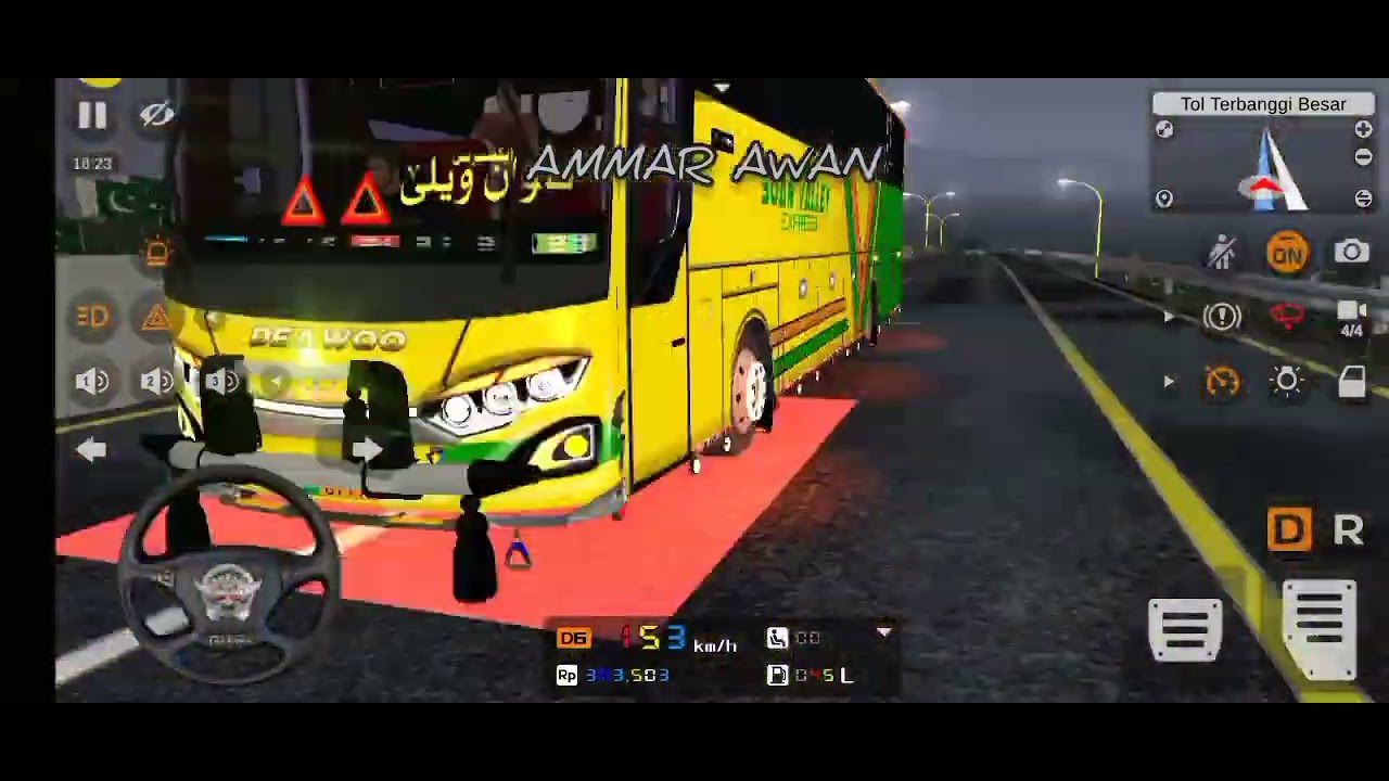 SOAN VALLEY express GAMEPLAY TLG GAMING ✨#bussid #bus #bussimulatorindonesia