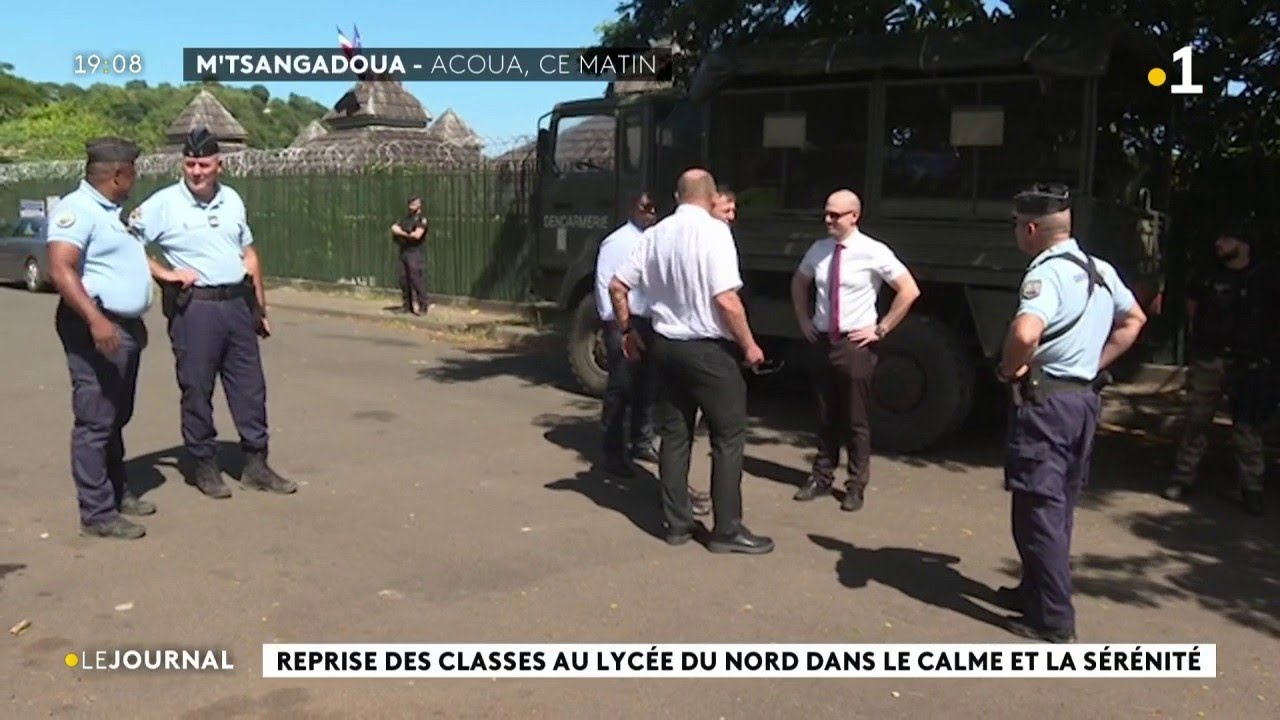 Reprise des classes au lycée du nord dans le calme et la sérénité