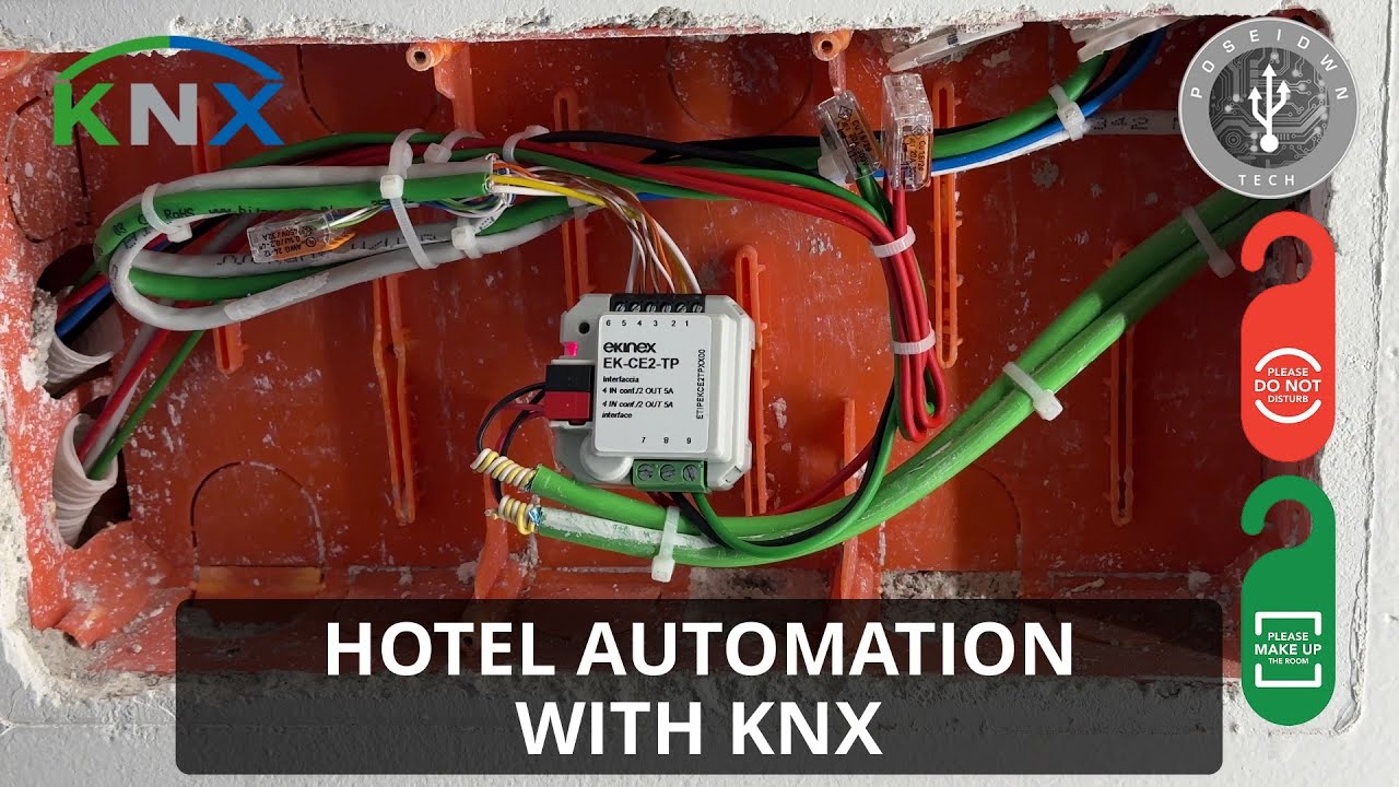 Automatyzacja hotelu z KNX! Wyjaśnienie uniwersalnego interfejsu Ekinex