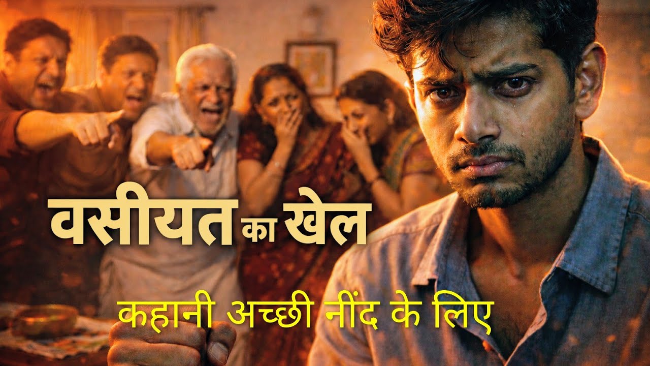 कहानी अच्छी नींद के लिए || वसीयत का खेल || Emotional Story Hindi || Hindi Story #hindistories