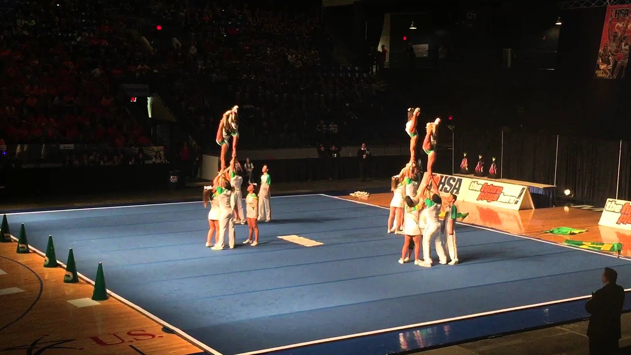University High Coed Varsity Cheer @ State 2016 Day 2