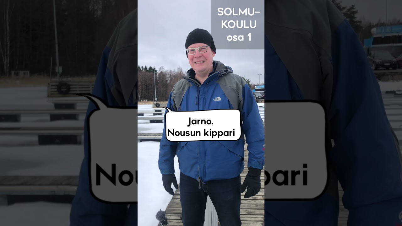 Tehdään ulkosorkka, joka on monikäyttöisin solmu veneilyssä
