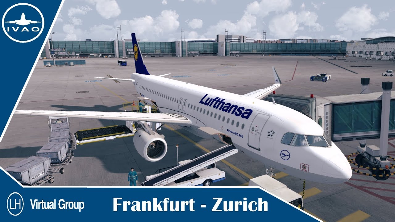 [P3Dv3.4]  Frankfurt ✈ Z&uuml;rich | Airbus A320