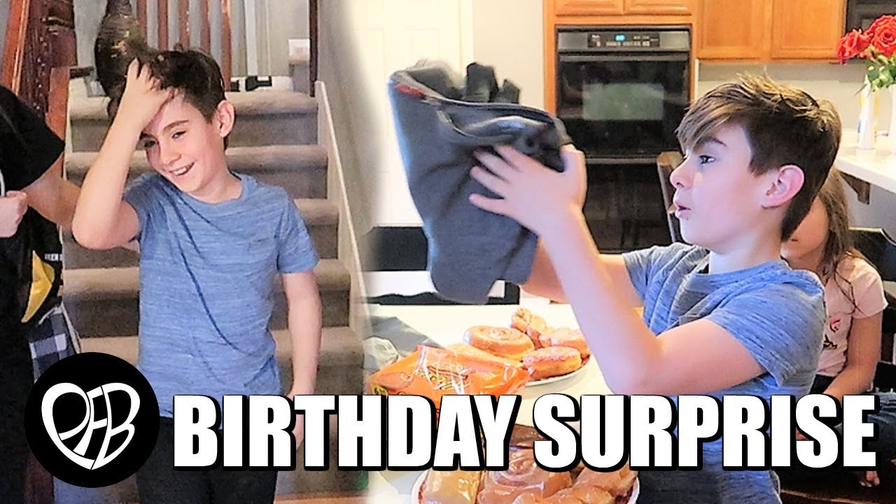 SURPRISE BIRTHDAY DINNER | DID NOT EXPECT THAT ON HIS 12TH BIRTHDAY