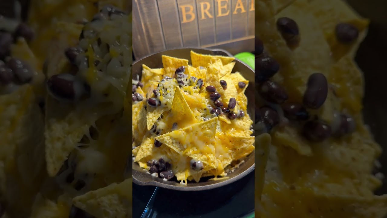 Easy skillet nachos | living in my van | quick & tasty! #vanlife #cooking #glutenfree