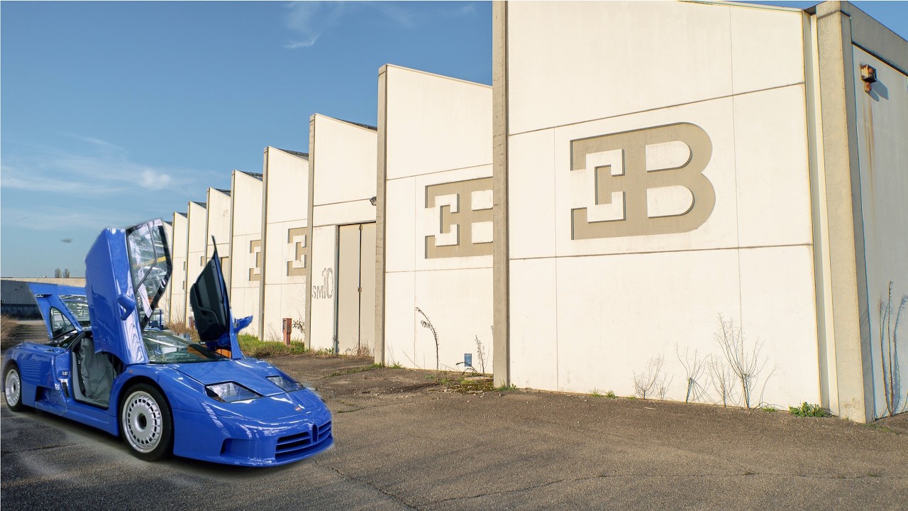 Inside Bugatti's ABANDONED $100M Supercar Plant in Italy