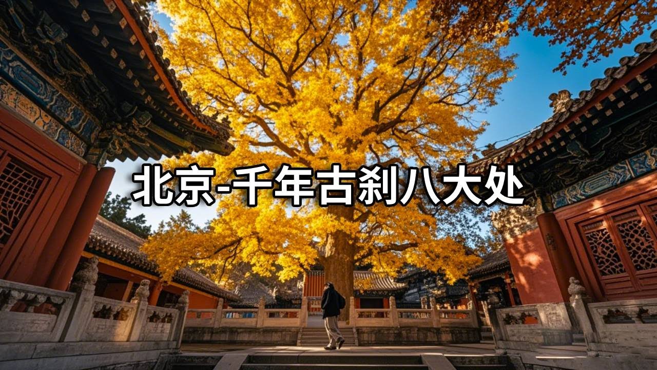 北京赏秋之旅～重游千年古刹八大处，在800年古树下静思【行走世界的北京老刘】