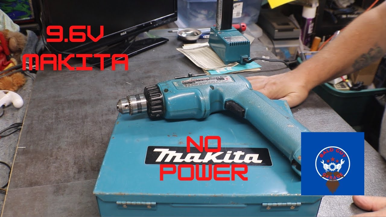 Аккумуляторная дрель Makita 9,6 В не включается. Можно ли это исправить?