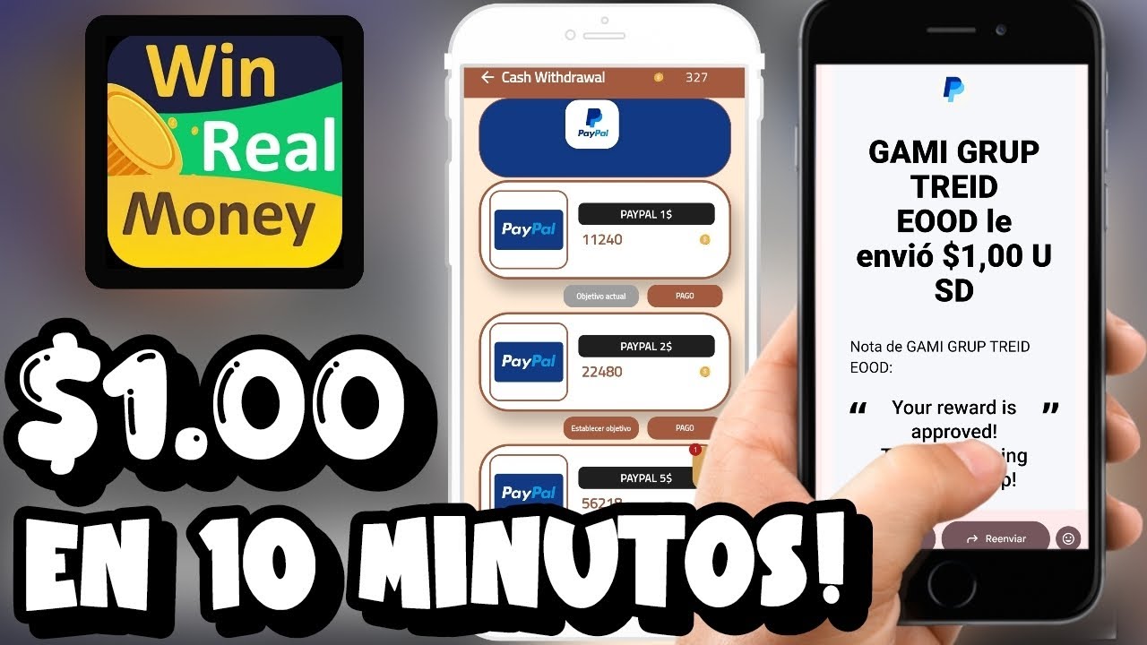 🤳🏼[$1.00] MUY R&Aacute;PIDO A PAYPAL DE MANERA GRATIS 🤯APP PAGANDO POR HACER TAREAS RAPIDAS💰