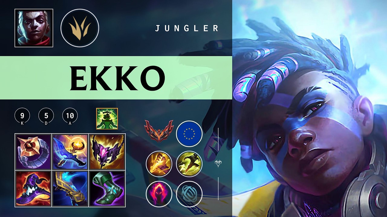Ekko Jungle vs Talon - EUW Grandmaster Patch 26.04