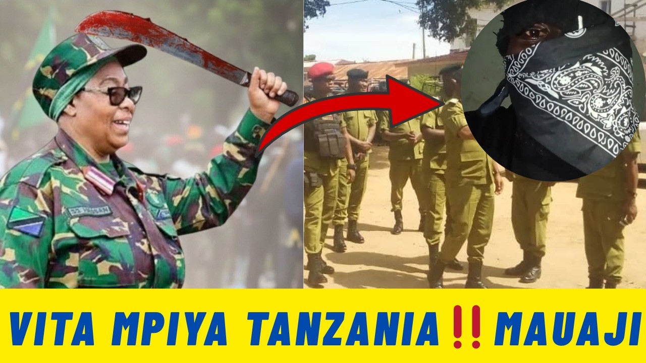 Tanzania kwisha ‼️ baada ya vita mpiya kuanza inchini. Mauaji yaanza Upiya  Njoo uone kabla itolewe