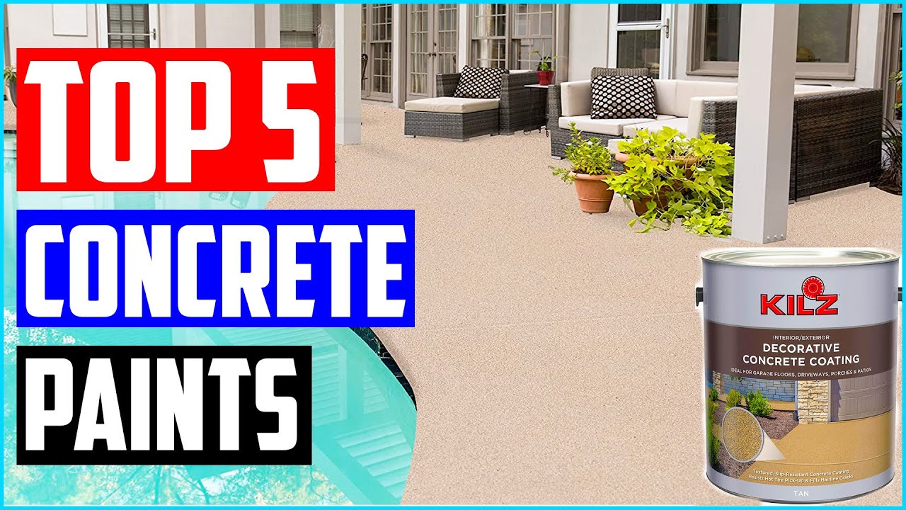 Best Concrete Paints - Top 5 Concrete Paints Review