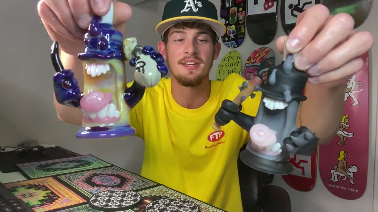 Seshing on my New gl_asshole Dab Rigs!