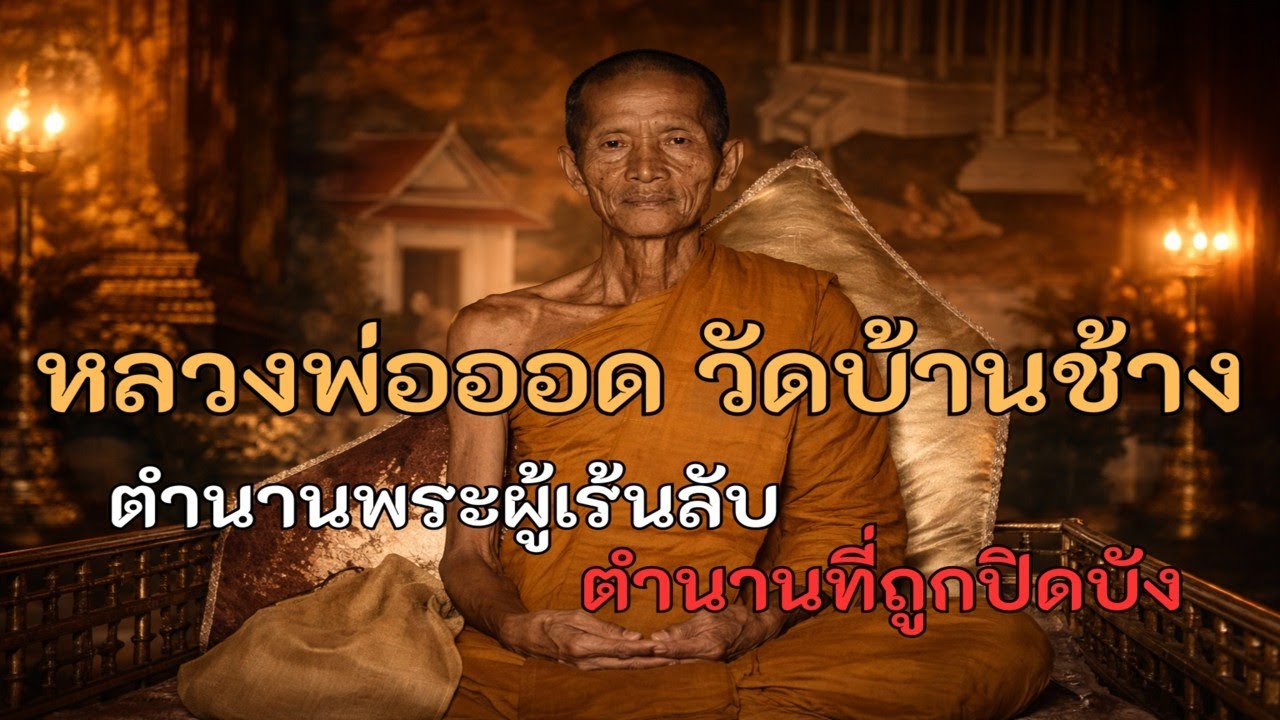 หลวงพ่อออด วัดบ้านช้าง | ตำนานพระผู้เร้นลับ เรื่องจริงที่ถูกปิดบังมานาน กับศรัทธาที่ไม่มีวันเลือนหาย