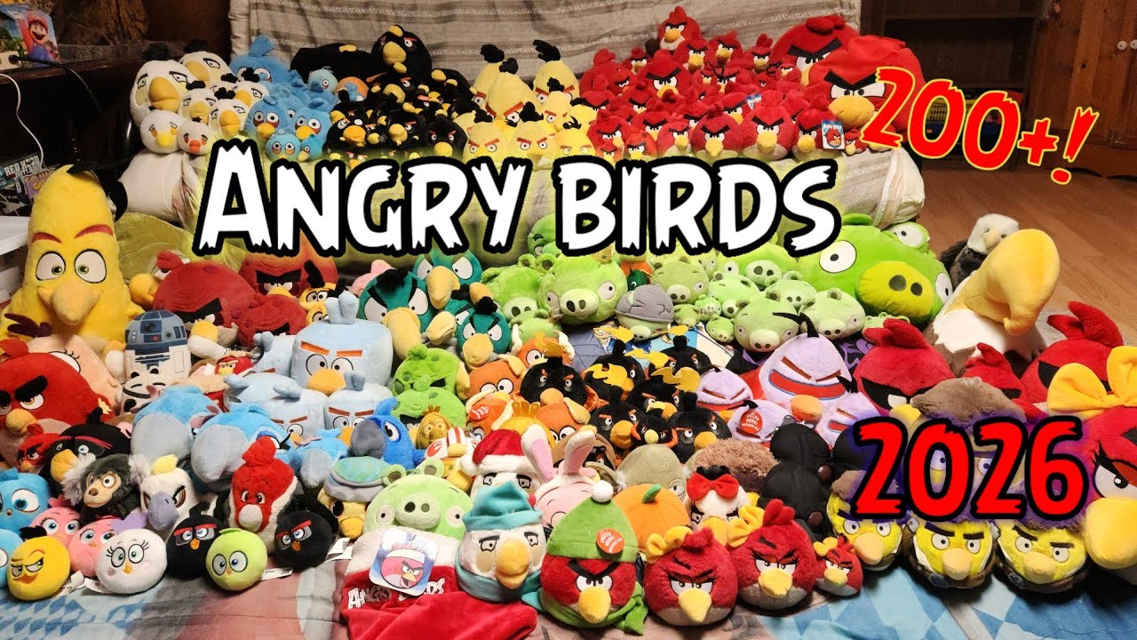 Angry Birds Plush Collection 2026 (200+) 