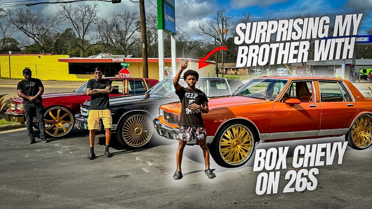 Surprising My 17 Year Old Brother With A Box Chevy