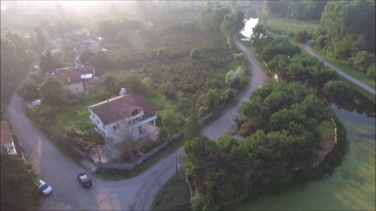 Samsun Terme'nin Gölyazi köyünden görüntüler