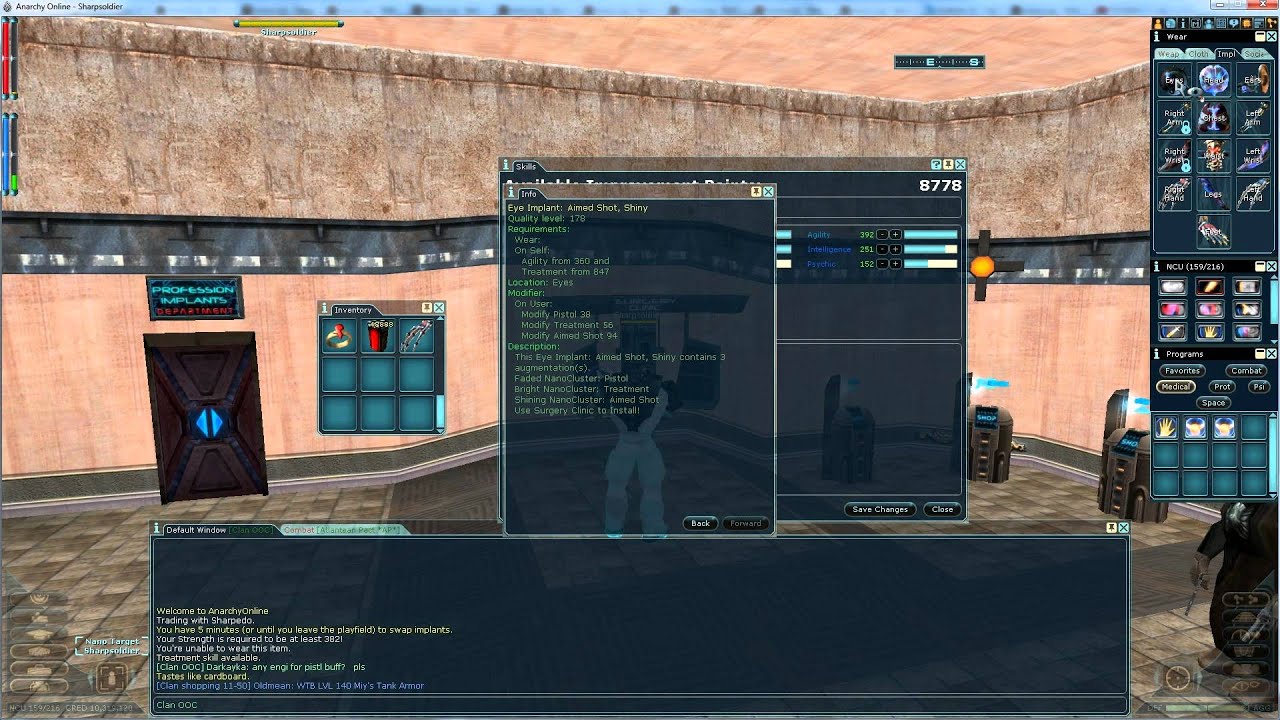 How to Twink in Anarchy Online