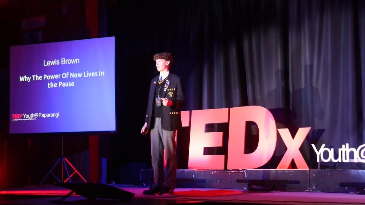 Why the Power of Now Lives in the Pause | Lewis Brown | TEDxYouth@Paparangi