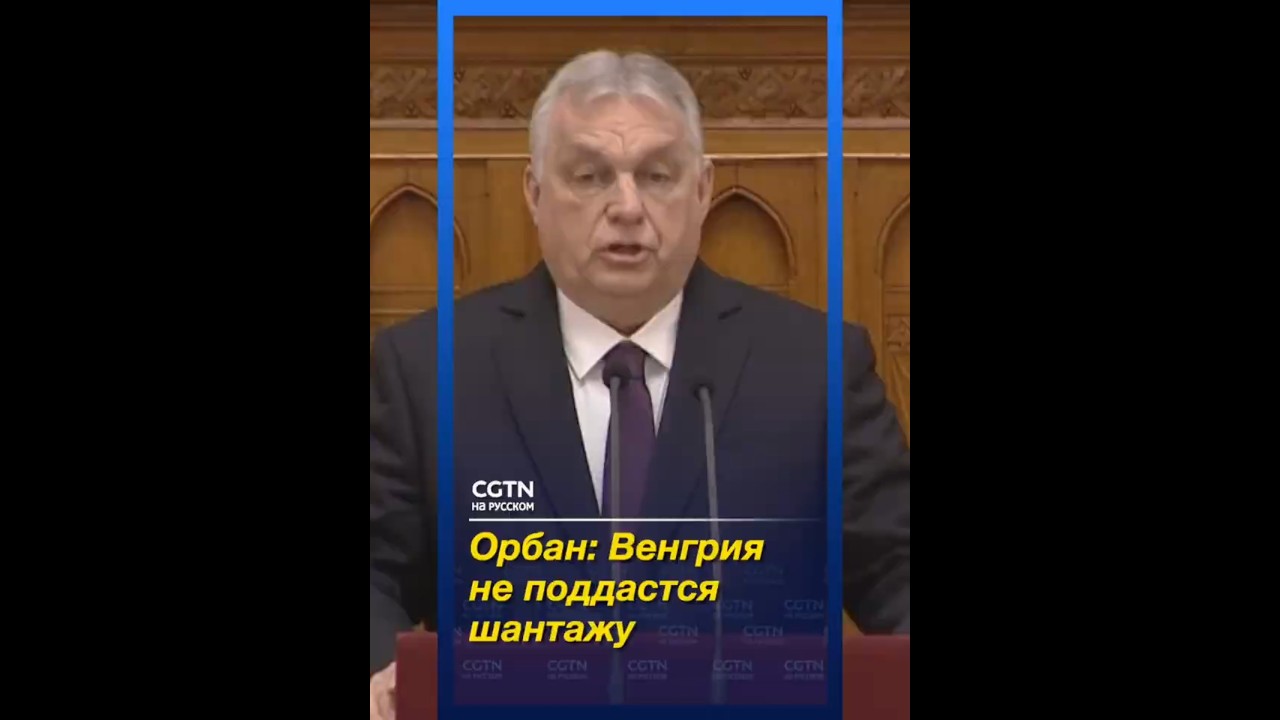 Орбан заявил, что Венгрия не поддастся шантажу, связанному с приостановкой поставок по 