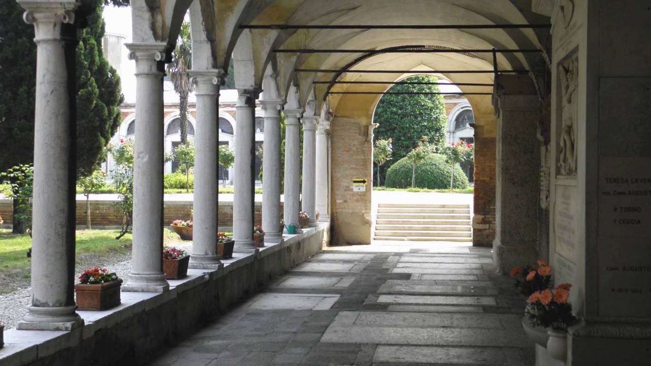 Italien - Venedig - Fahrt zur Insel San Michele in HD