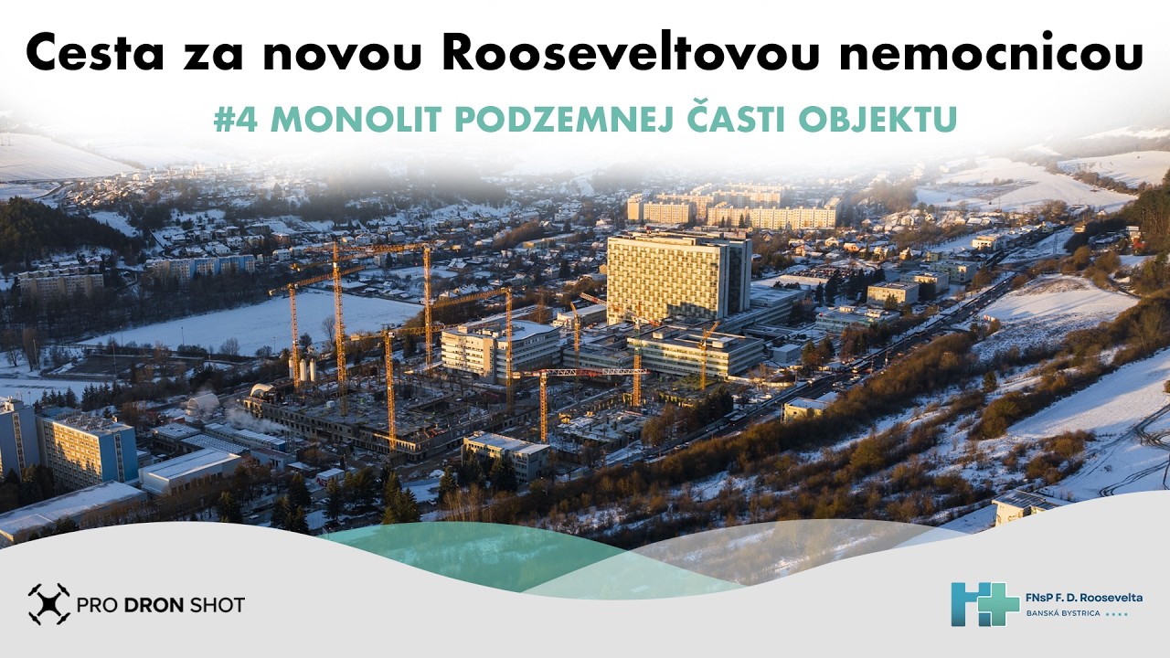 Cesta za novou Rooseveltovou nemocnicou – #4 Monolit stavby 3. podzemné - 3. nadzemné podlažie