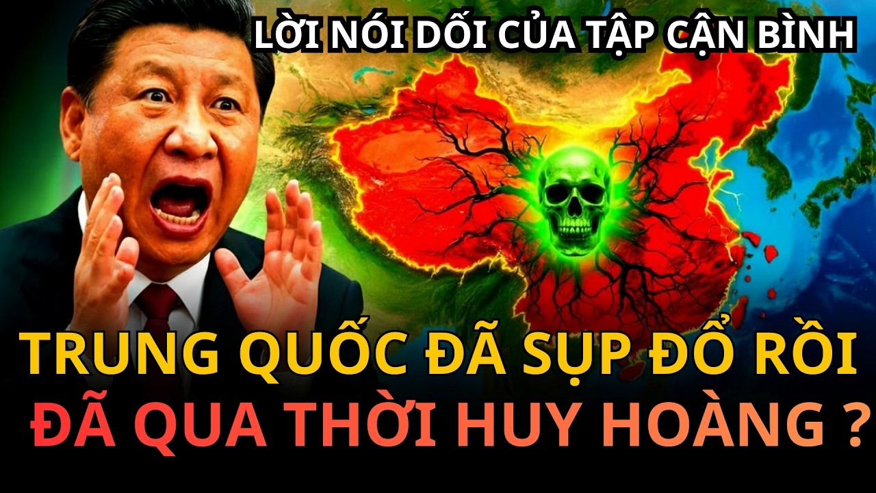 Kịch bản sụp đổ kinh tế Trung Quốc năm 2026: 18 dấu hiệu mà Tập Cận Bình đang cố che giấu-P1