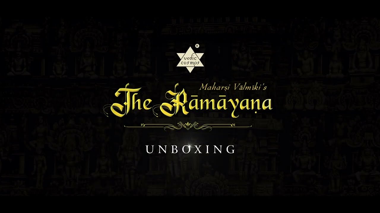 Unboxing of Collectors Edition of The Ramayana - Vedic Cosmos
