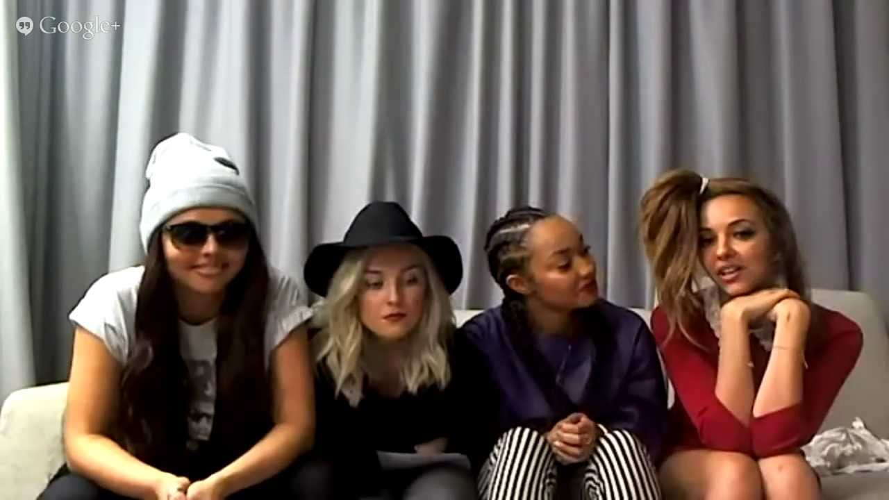Little Mix Google+ Hangout and 'Move' Acapella