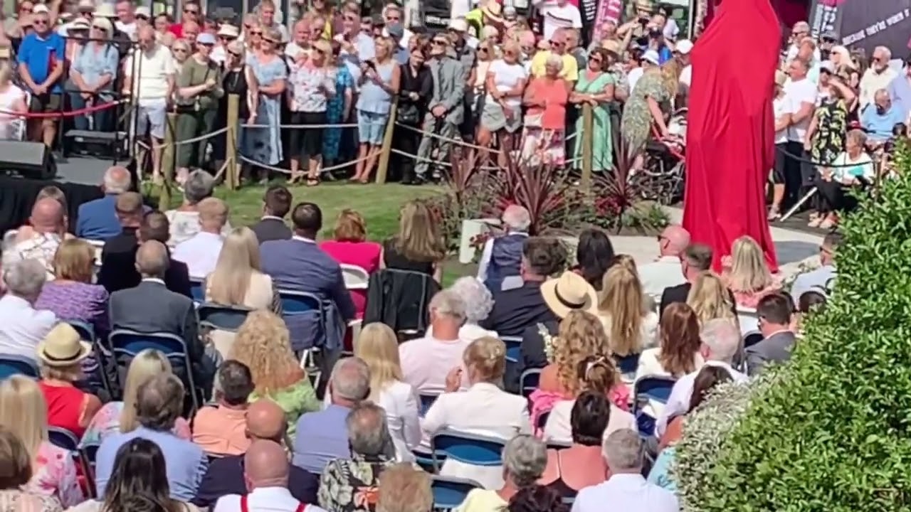 Bobby Ball Statue unveiling.