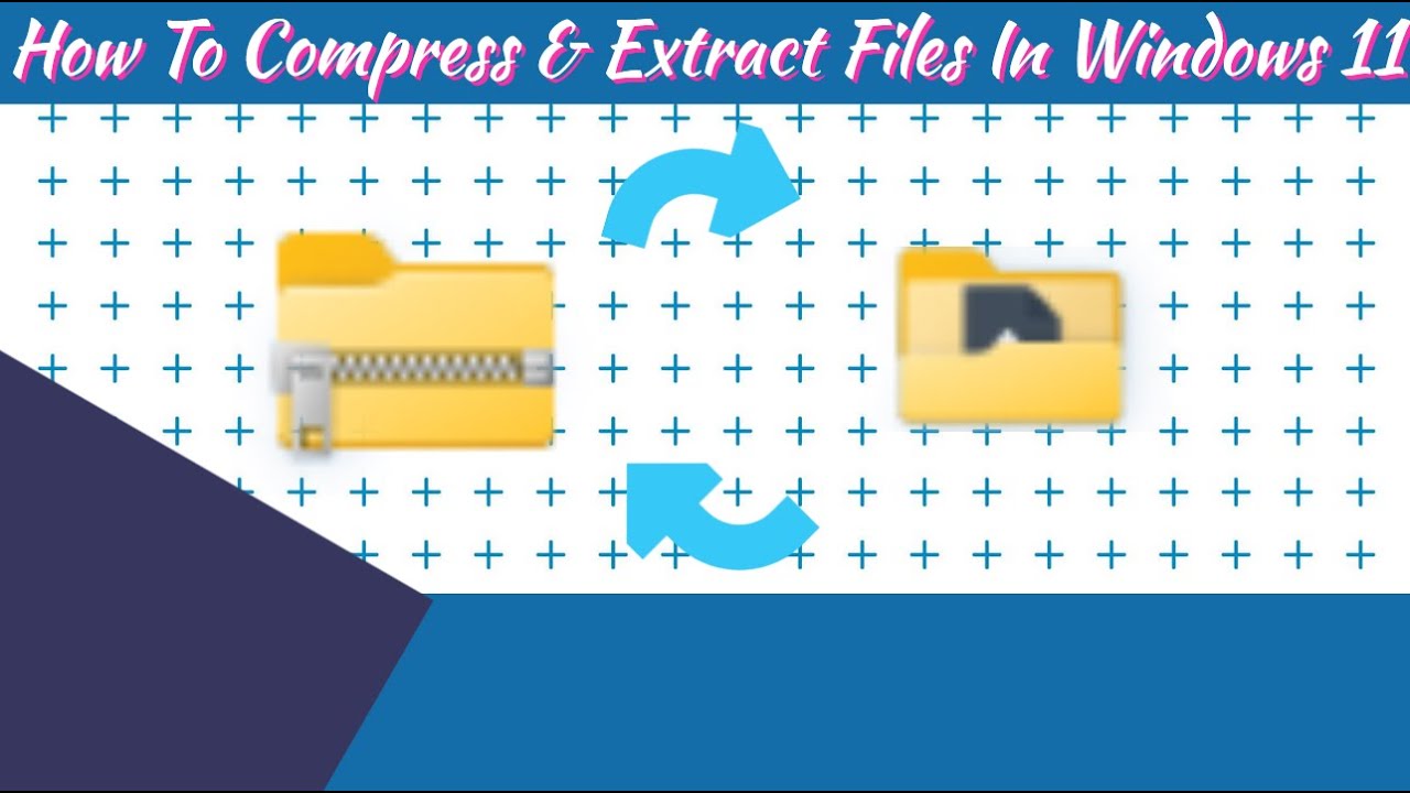 How To Compress & Extract Files In Windows 11 | Mr. TechWonder