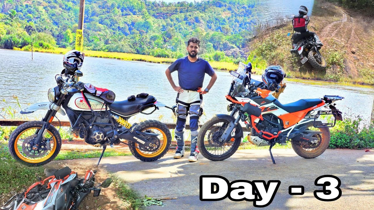 When KTM Meets Ducati in the Wild 🌲💥 Extreme Off-Road Ride Gone Crazy