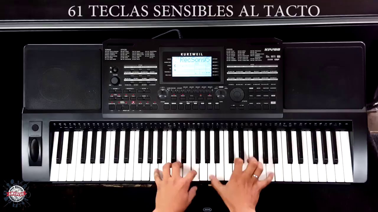 KURZWEIL TECLADO PROFESIONAL (61 NOTAS) KP200