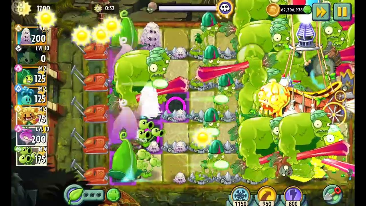 Plants Vs Zombies 2: Penny's Pursuit - HARD #zombies #games #plantsvszombies #pvz #jump