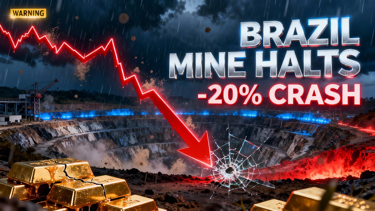Brazil Just Halted A Major Mine: Why Hochschild Mining Collapsed 20%