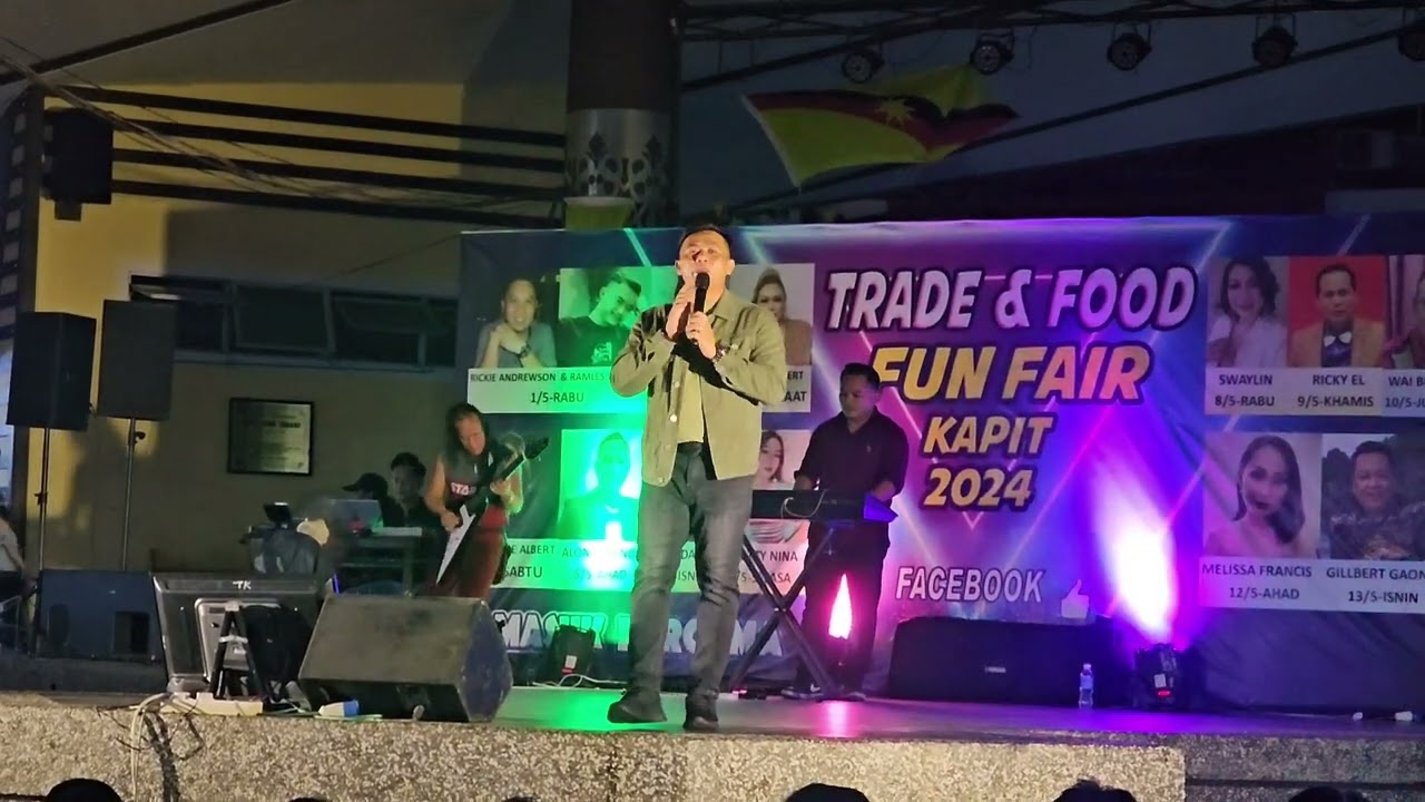 Toddy - Bungai Rose di Trade & Food Funfair Kapit 2024