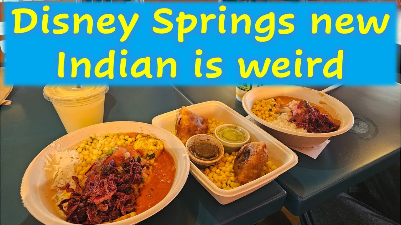 Disney Springs new Indian is weird
