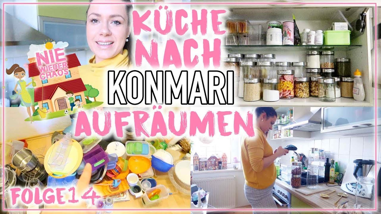 Konmari Methode in der Küche • XXL Organisation • 12 Jahre altes Geschenk gefunden😳• Maria Castielle