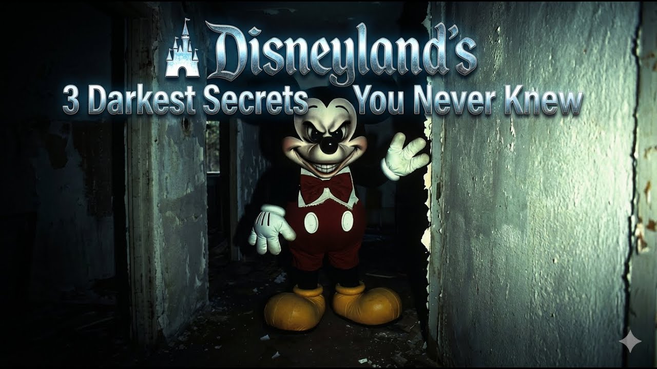 🏰 Disneyland's 3 Darkest Secrets You Never Knew