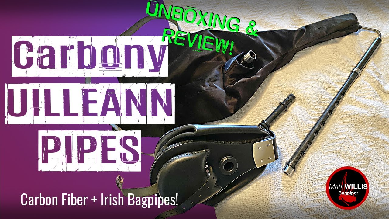 Carbony Uilleann Pipes (4K) | Unboxing & Review