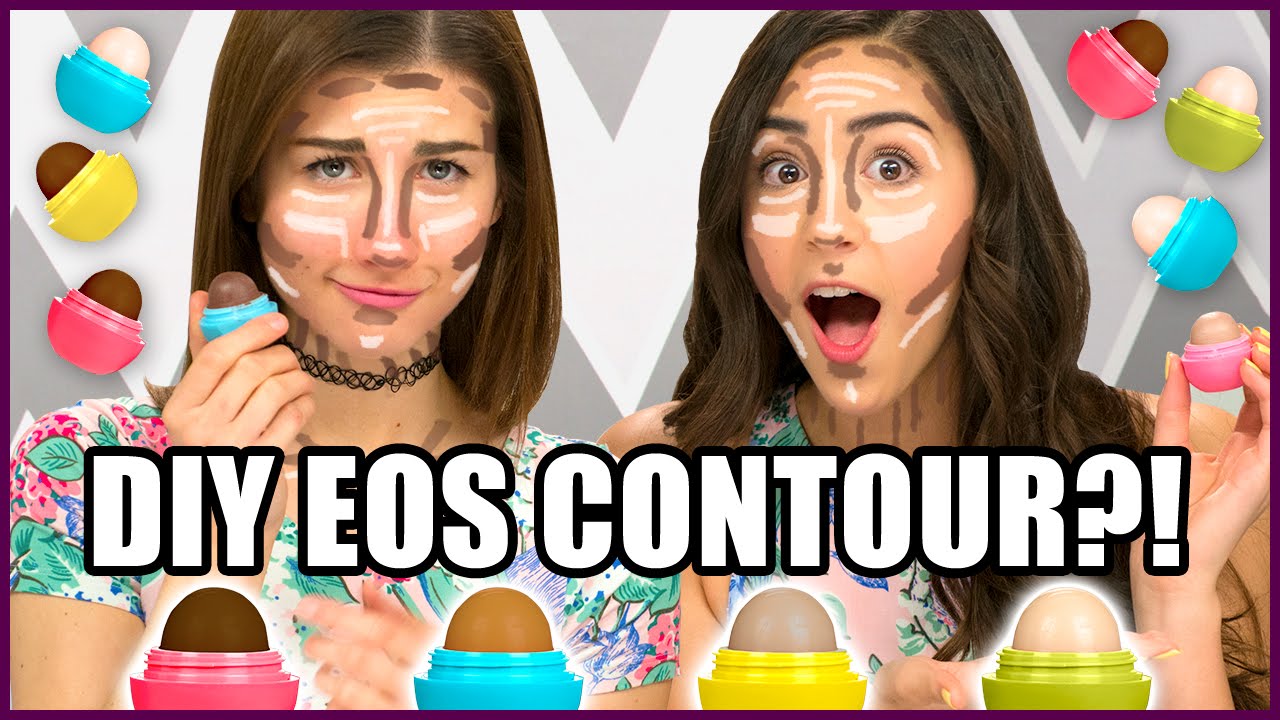 DIY EOS Contour & Highlight Sticks?! - Makeup Mythbusters w/ MayBaby & Cassie Diamond