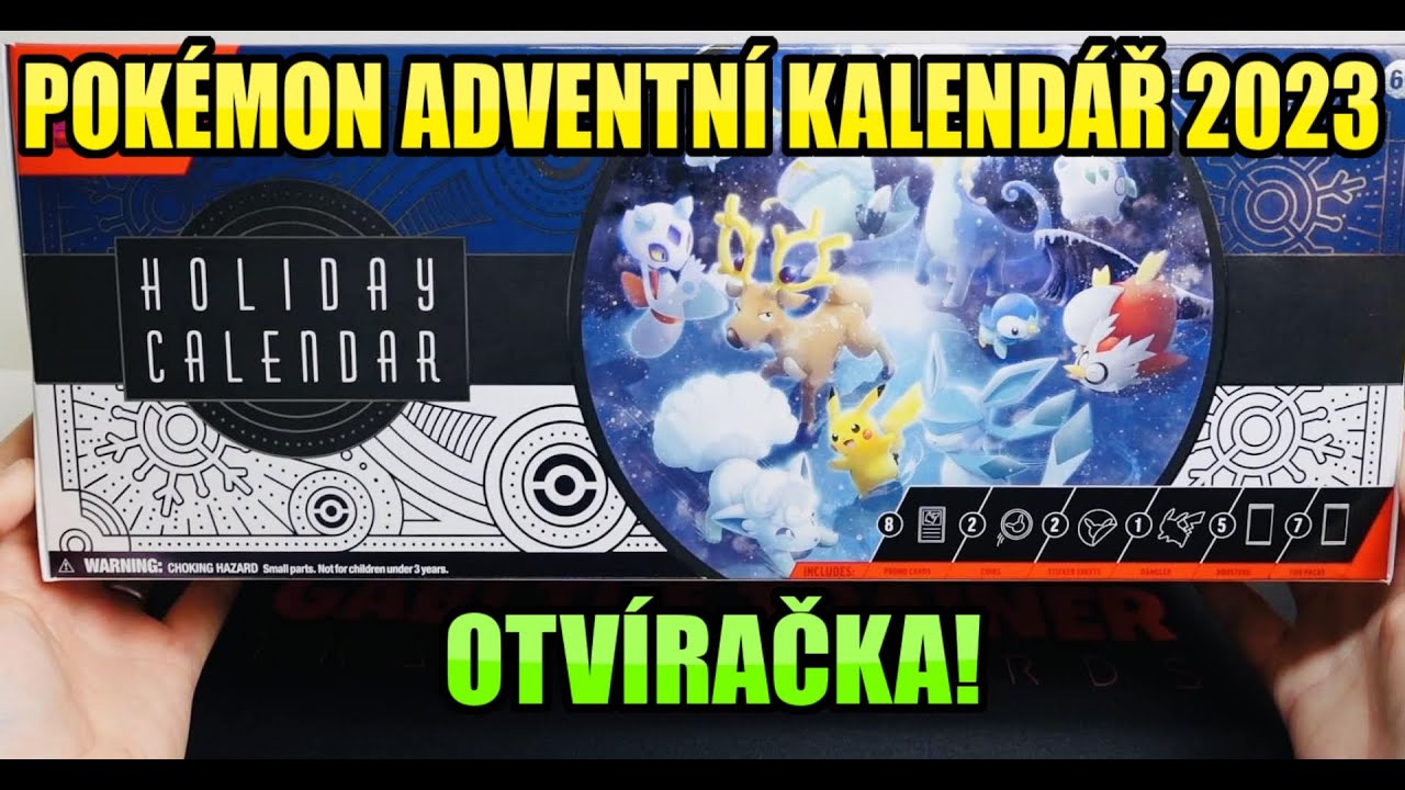 POKÉMON TCG ADVENTNÍ KALENDÁŘ 2023! Pokémon karty! Unboxing!