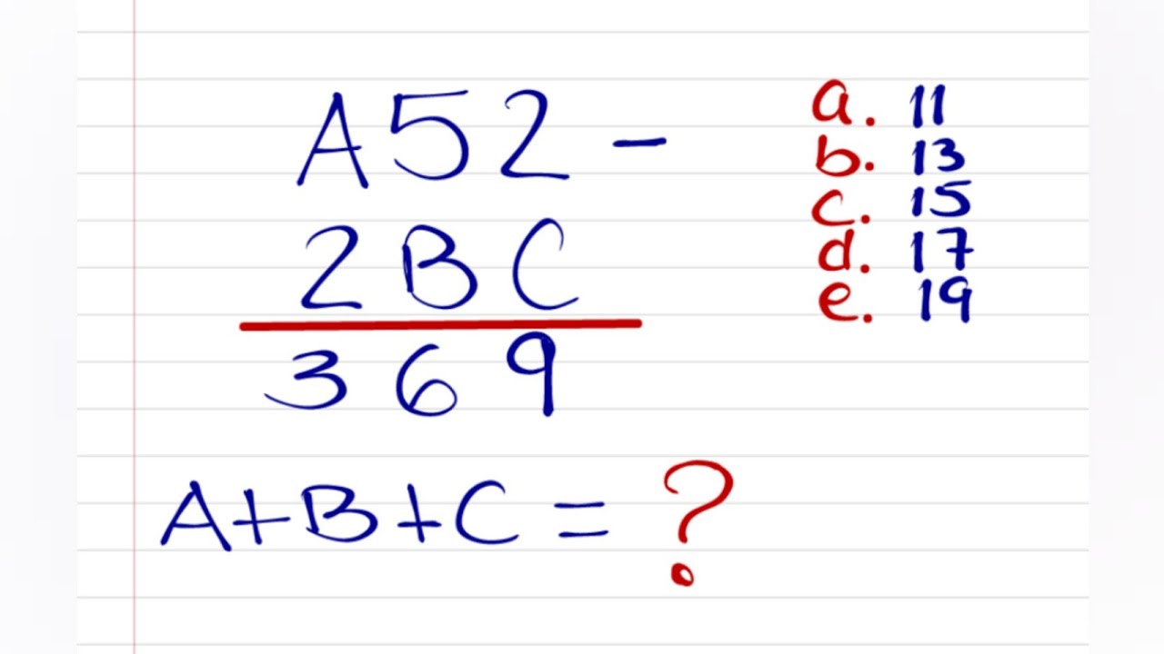 CRIPTOARITMETICA | Ejercicio Resuelto | Desafio Matematico | Nivel Pre - Secundaria