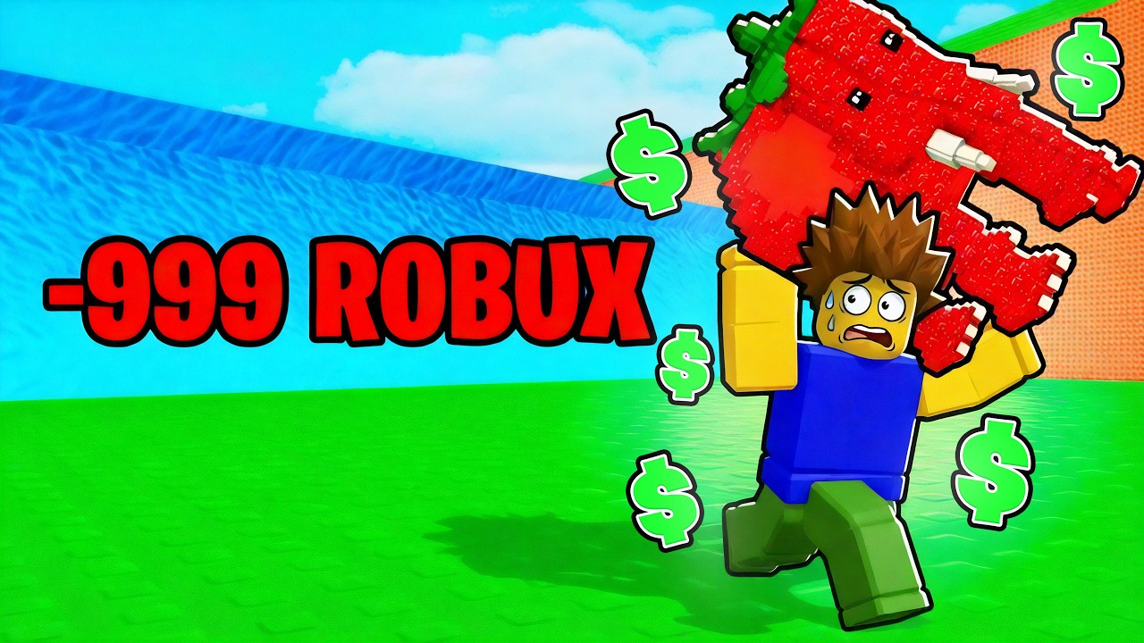 I Spent 1000 ROBUX TO BECOME A PRO IN Escape Tsunami For Brainrots😳