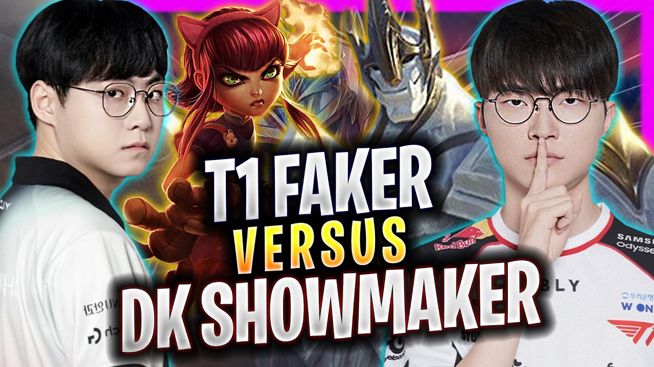 T1 FAKER vs DK SHOWMAKER! - T1 Faker Plays Galio MID vs DK ShowMaker Annie! | Season 2026