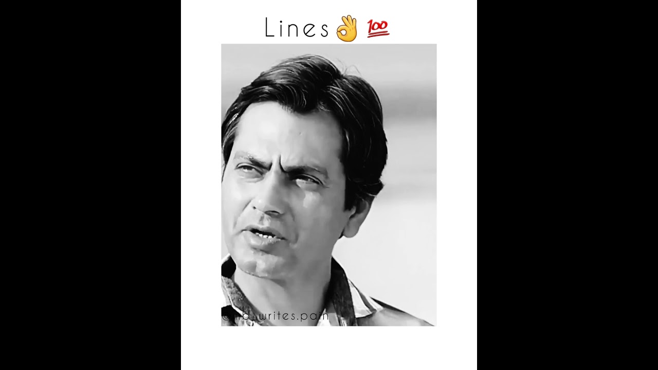Nawazuddin Siddiqui👌💯|Hum Gareeb Log Hain Jarurat Padne Par Dil Nikal Kar Rakh Dete Hain|Golden👌