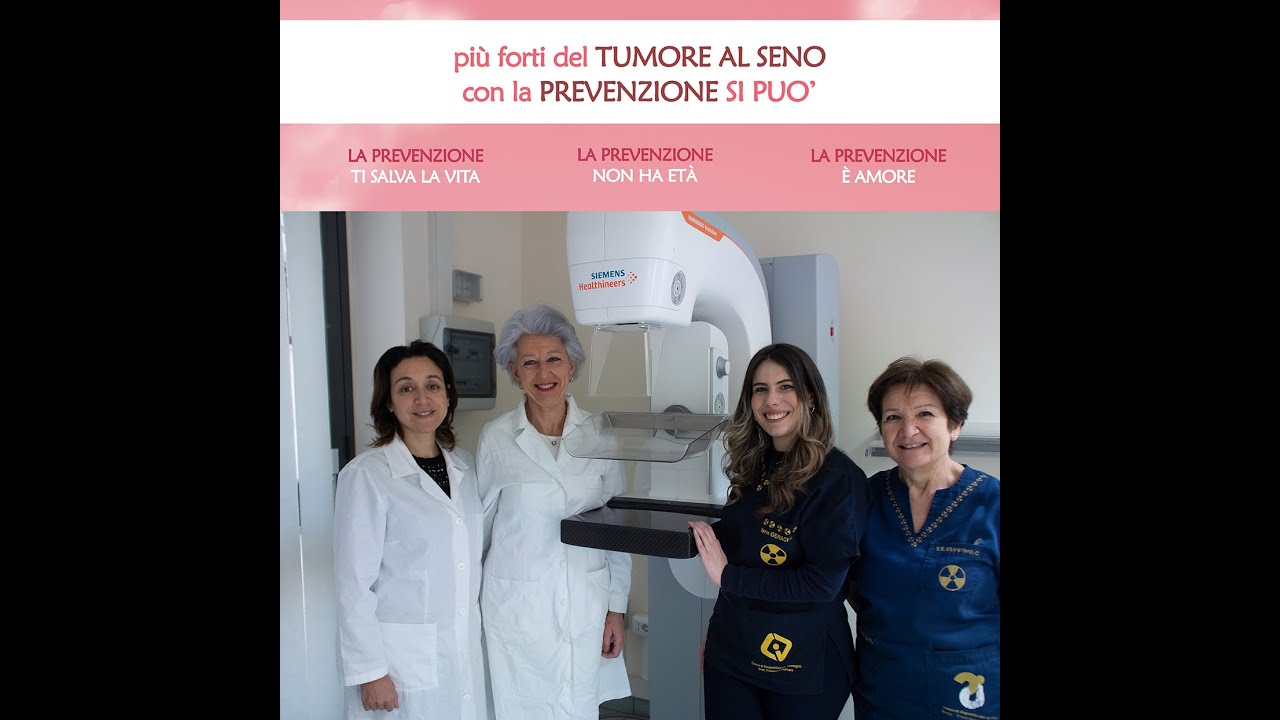 MAMMOGRAFIA,TOMOSINTESI ED ECOGRAFIA:La DIAGNOSTICA SENOLOGICA per la PREVENZIONE del TUMORE AL SENO