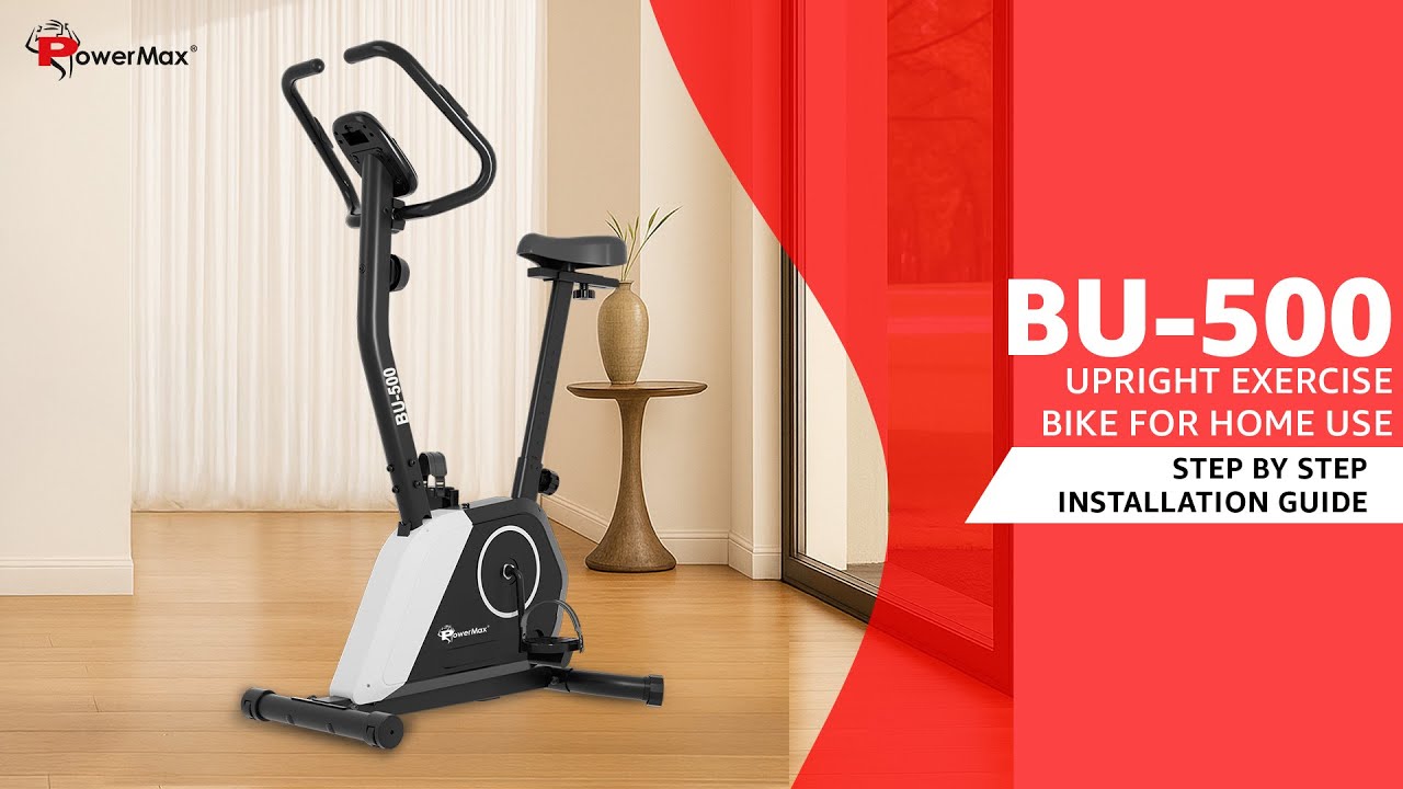PowerMax BU-500 Upright Bike Installation Guide | Easy Step-by-Step Setup | #PowerMax #FitForLife