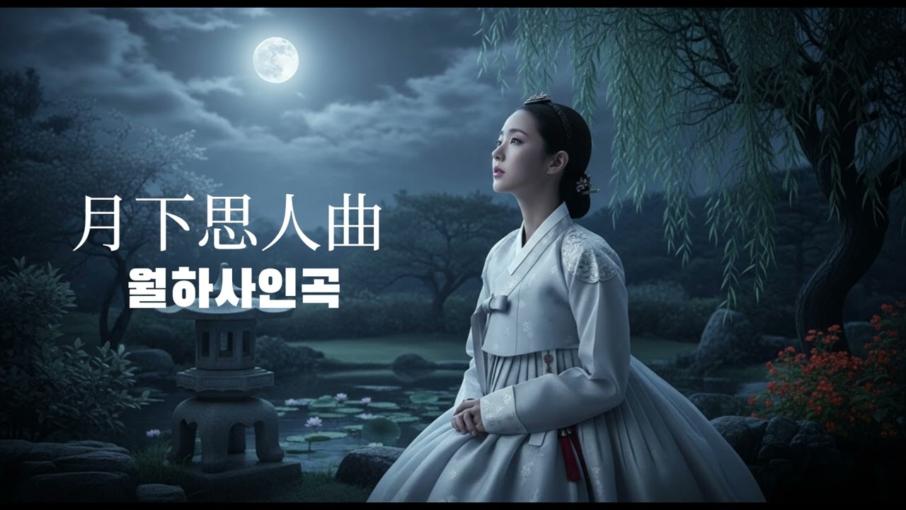 [LUMINA Single]「 🌙 달빛 아래 띄워 보내는 그리움 | 🌙 月下思人曲 (월하사인곡) 🌕 | 애절한 사극 감성 🌊 」