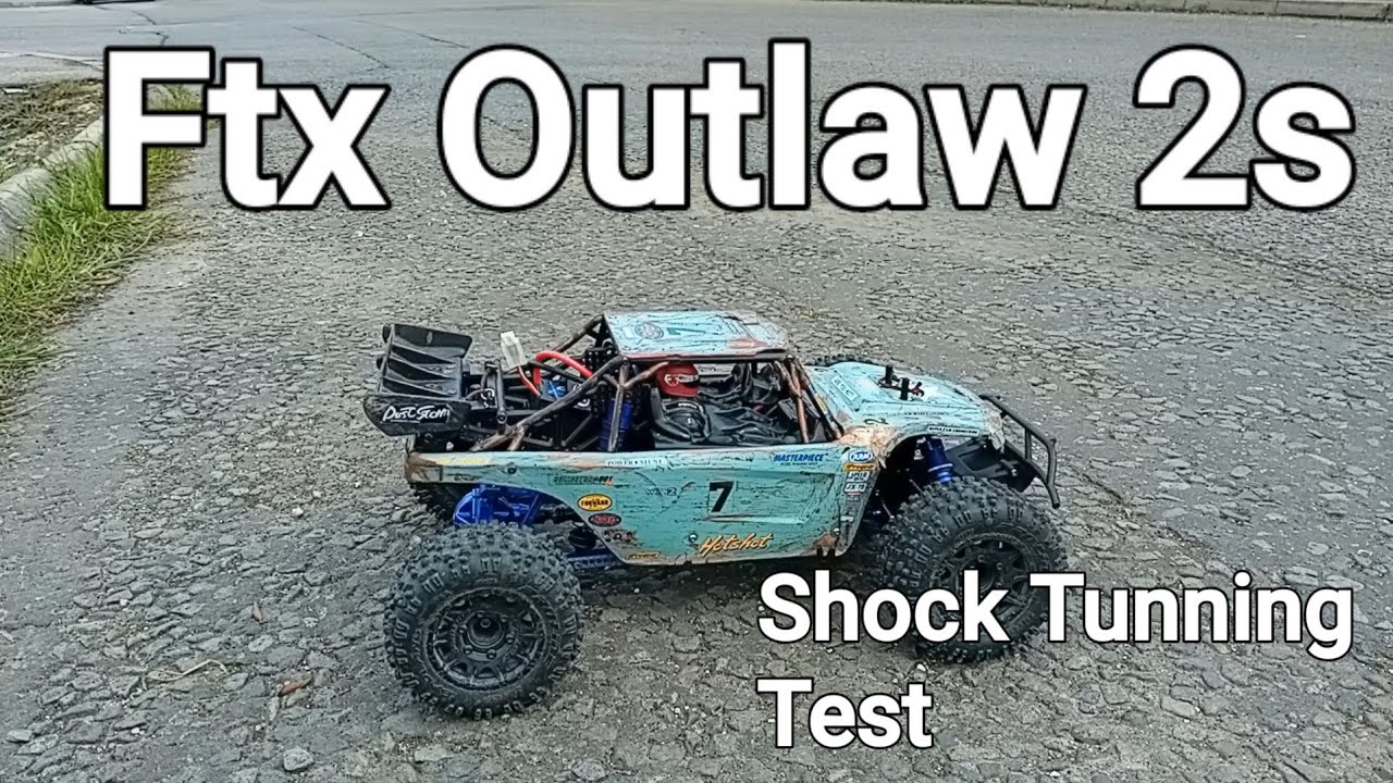 Ftx Outlaw Shock Tunning Test #ftxrc #rccar #rchobby #fun